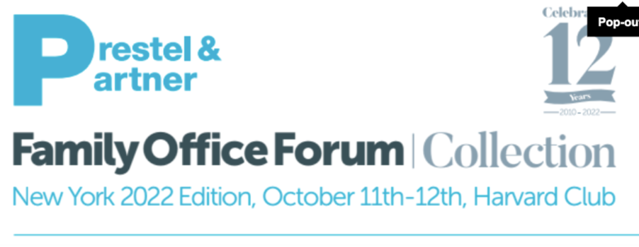 Tutors International’s Expert Team Will Speak Tomorrow at the Prestel & Partner Family Office Forum in New York City